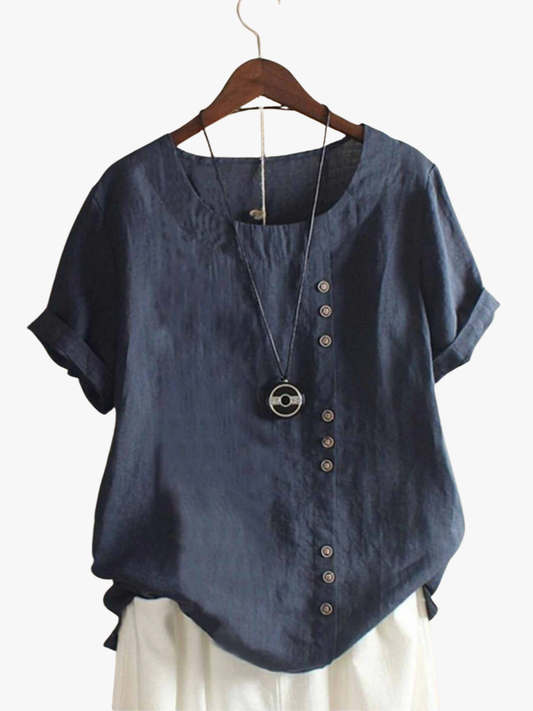 Katoenen blouse voor vrouwen