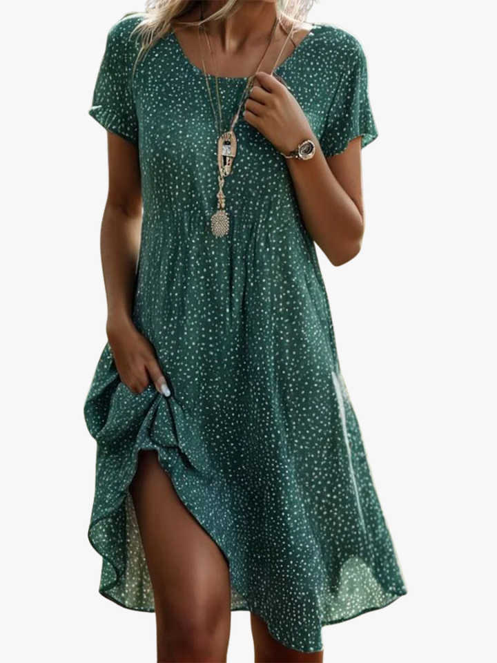 ZOMER MIDI JURK VOOR VROUWEN