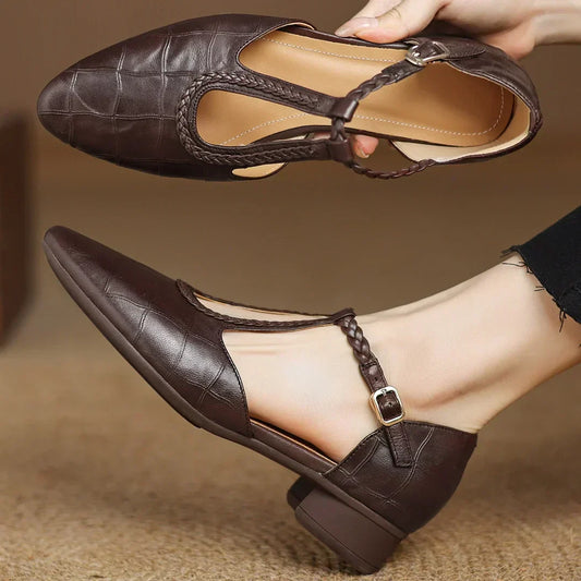 Katharina | chique Leren Schoenen