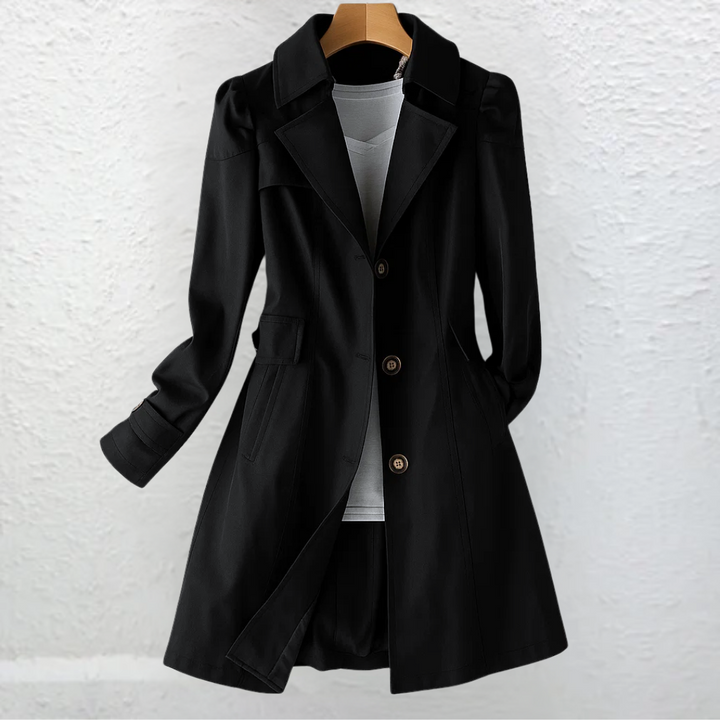 LANGE ELEGANTE JAS VOOR VROUWEN